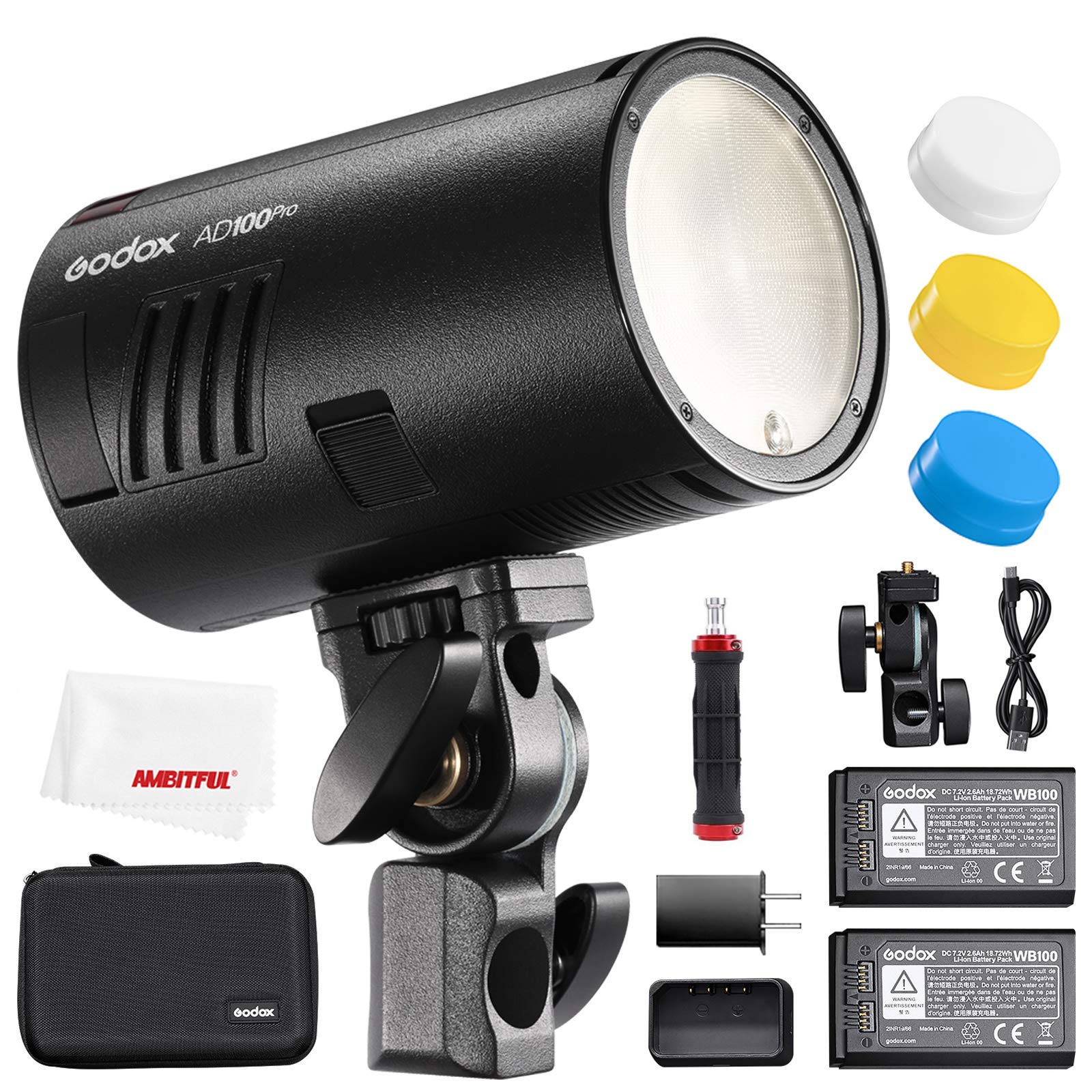 Amazon | 【Godox正規代理店】Godox AD100Pro フラッシュストロボ